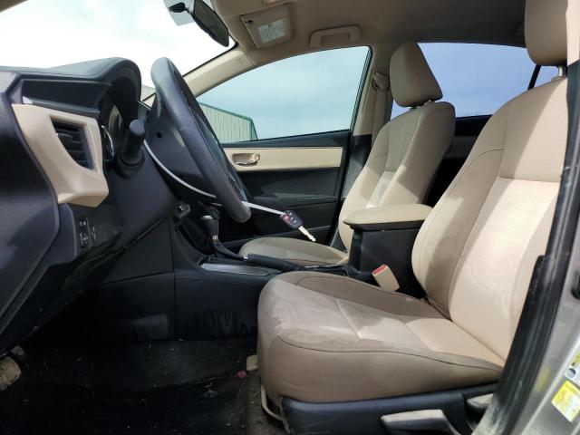 Sedans TOYOTA COROLLA 2014 Srebrny