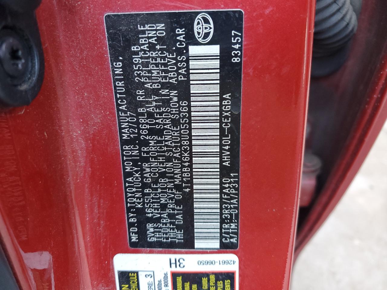 2008 Toyota Camry - Image 14