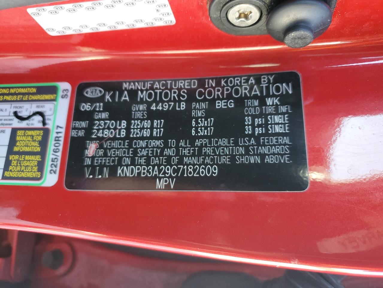 2012 Kia Sportage - Image 13
