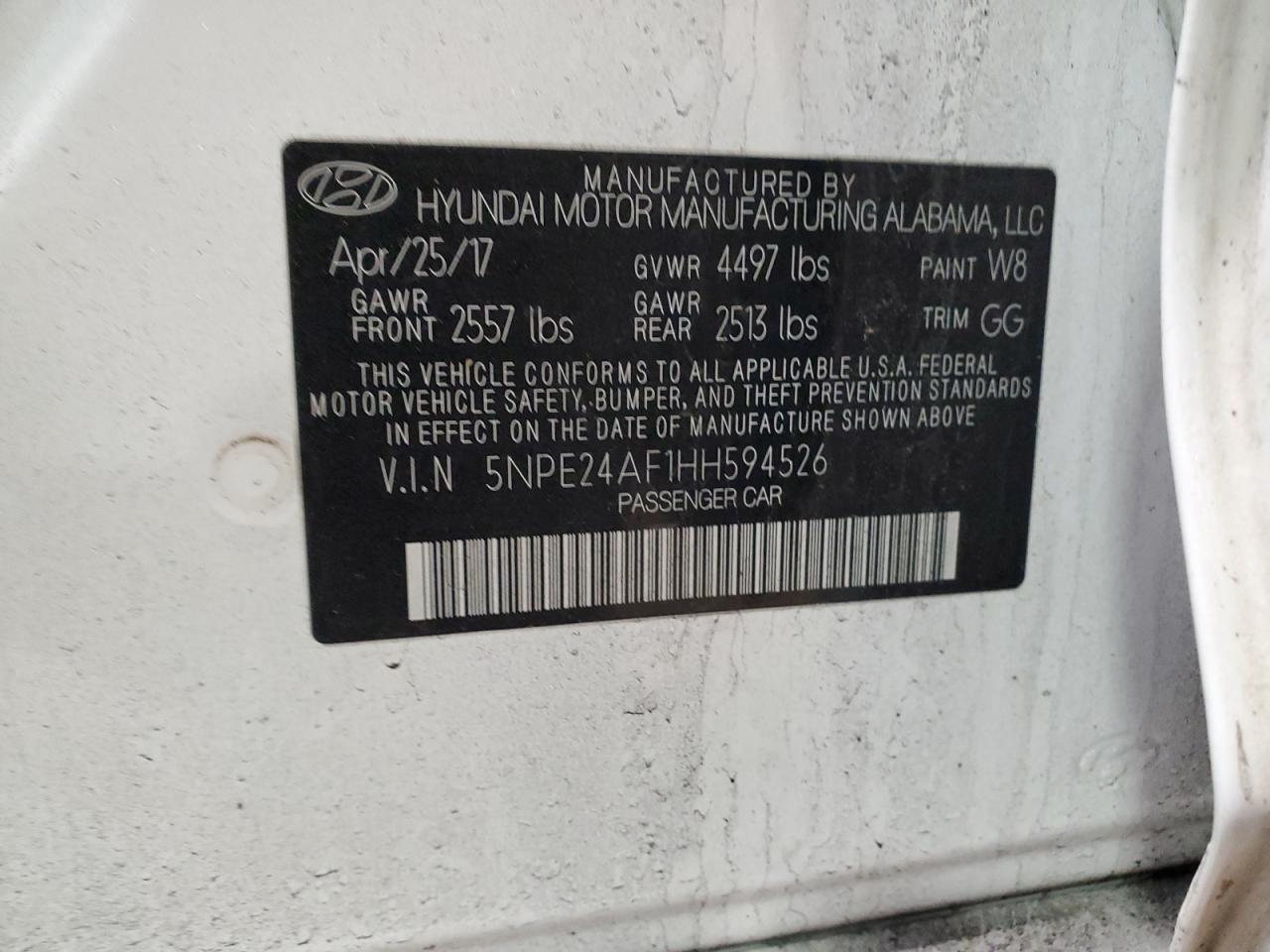 2017 Hyundai Sonata - Image 12