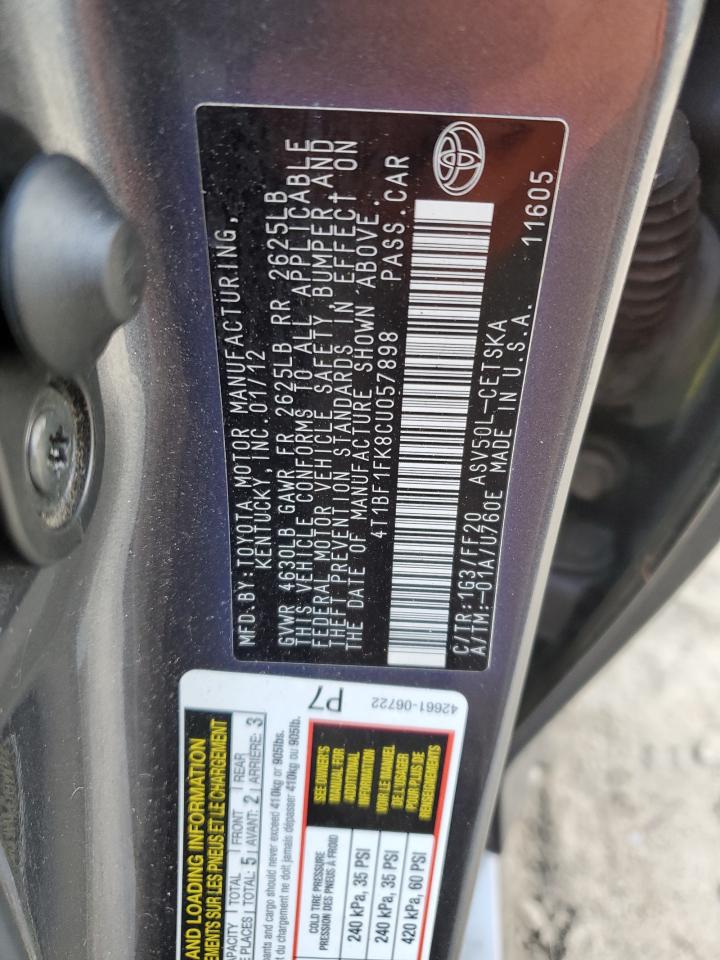 2012 Toyota Camry - Image 12