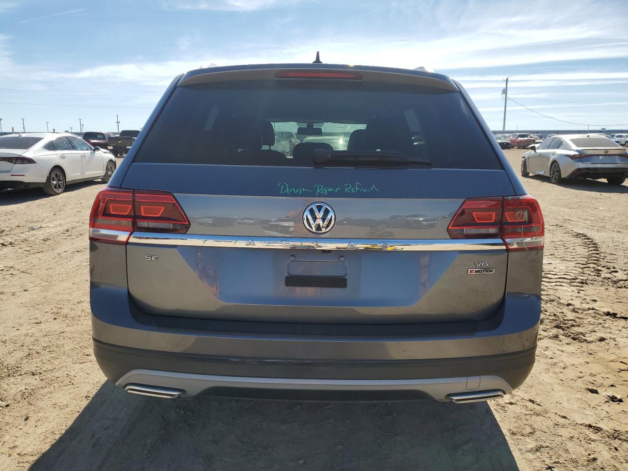 2018 Volkswagen Atlas Se VIN: 1V2KR2CA5JC549643 Lot: 43378625