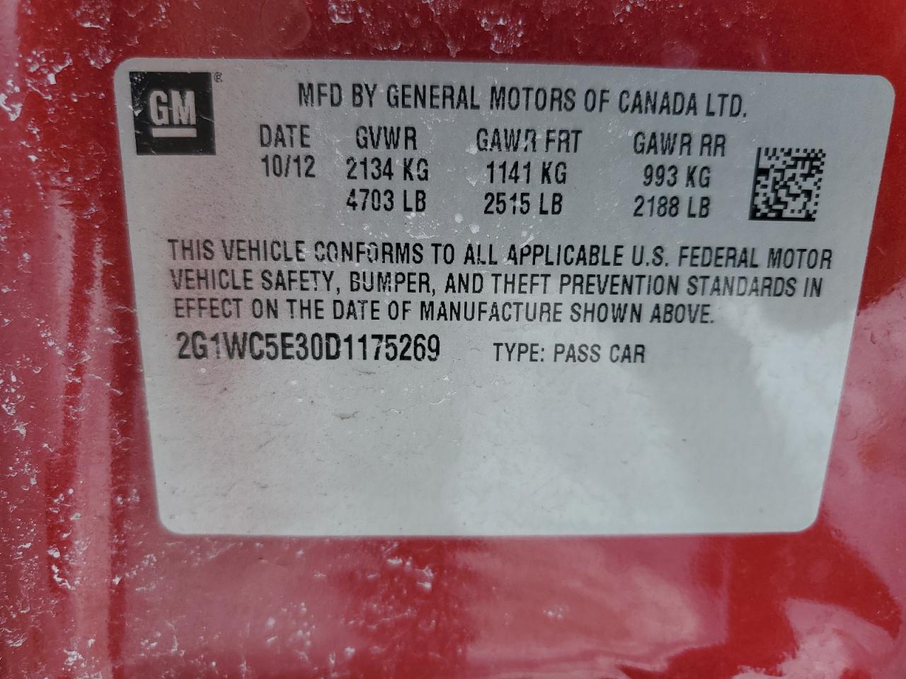 2013 Chevrolet Impala - Image 12