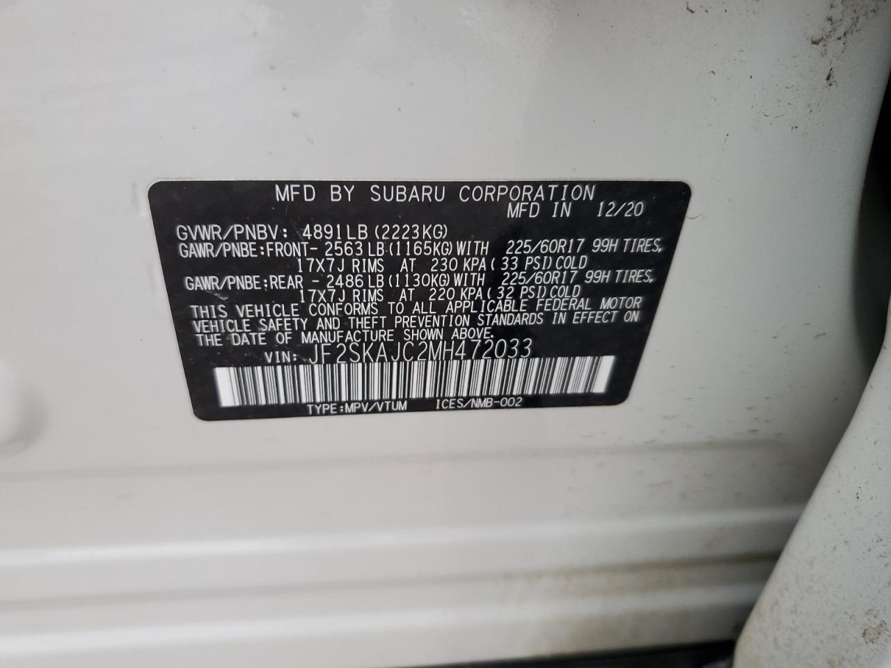 2021 Subaru Forester - Image 13