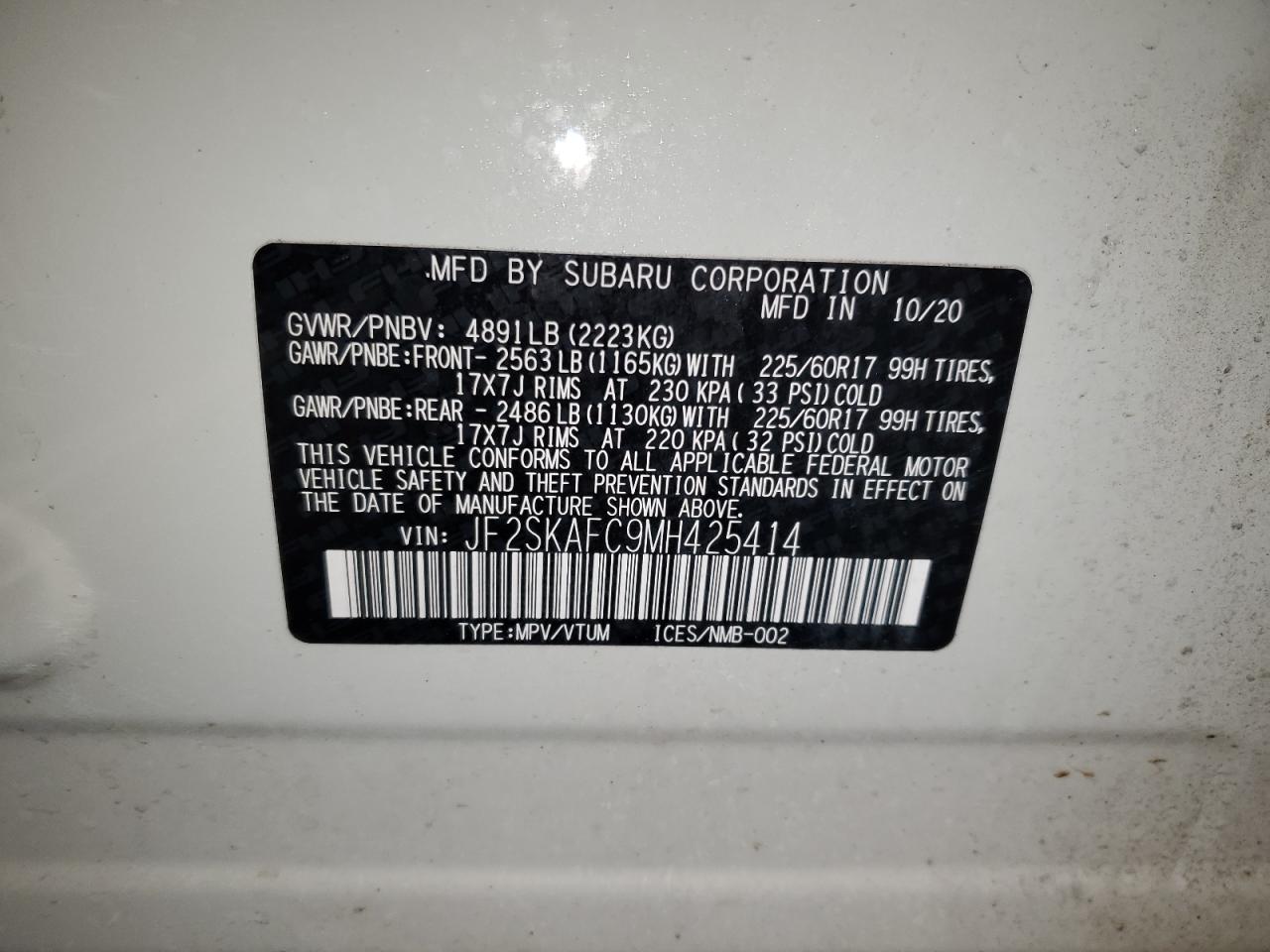 2021 Subaru Forester - Image 12