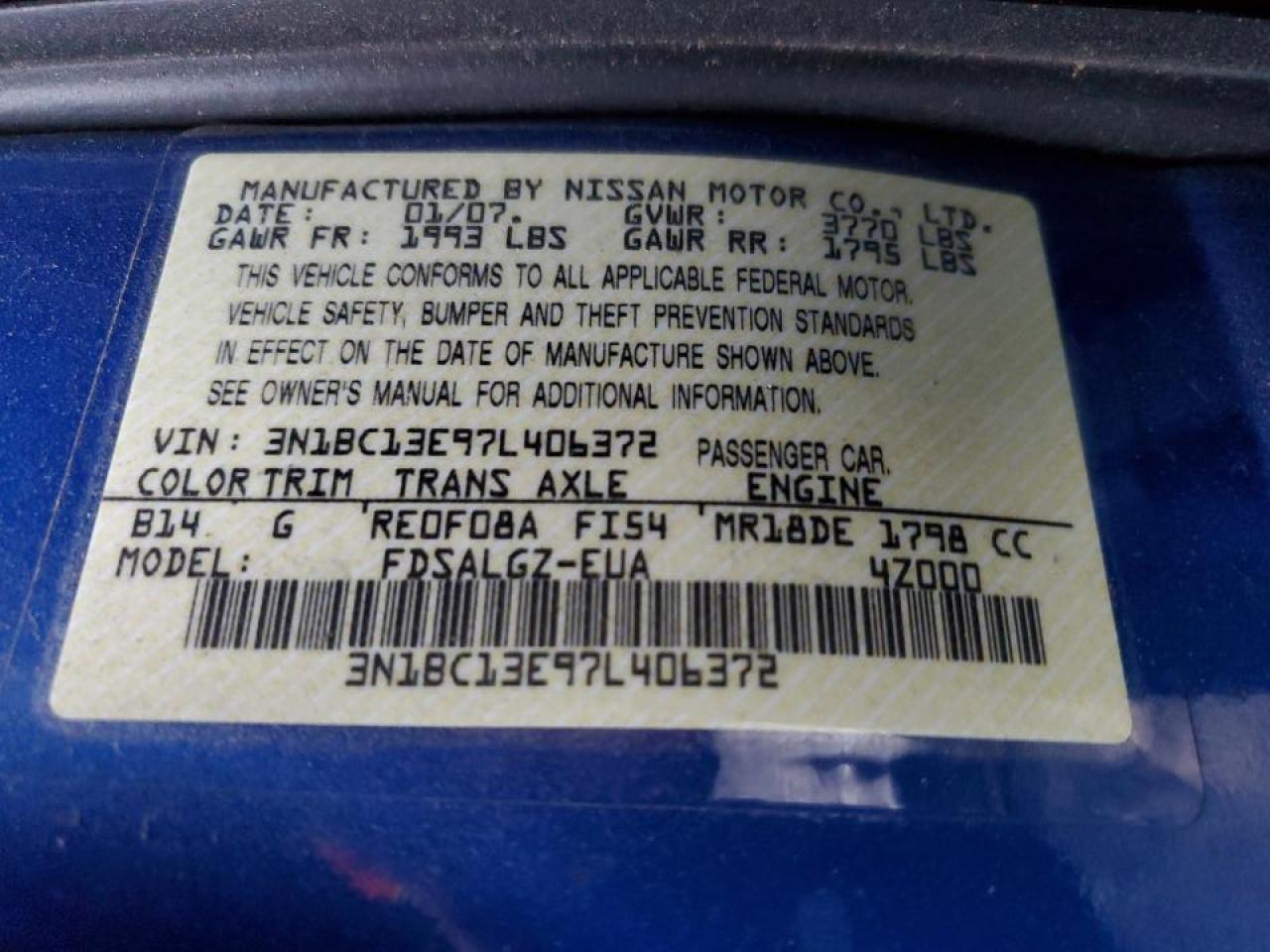 2007 Nissan Versa - Image 16
