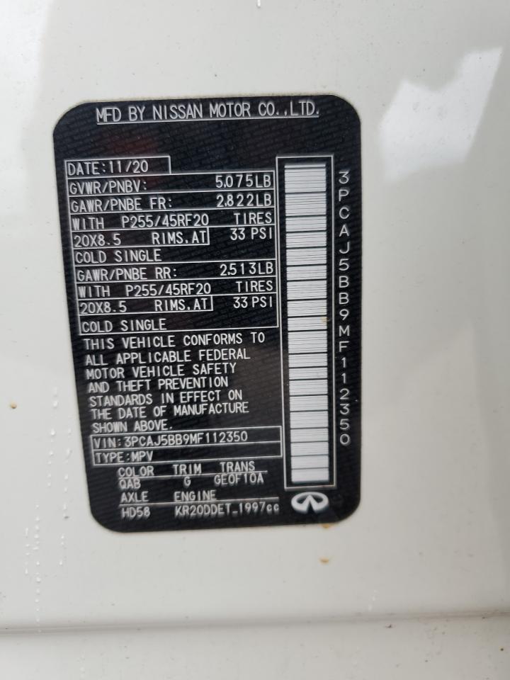 2021 Infiniti QX50 - Image 15