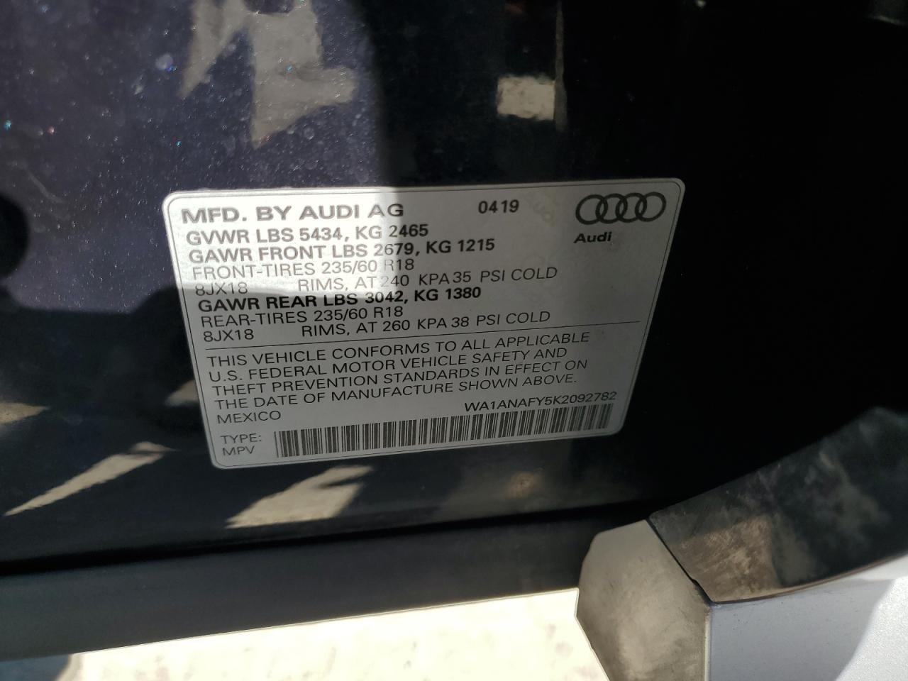 2019 Audi Q5 - Image 13