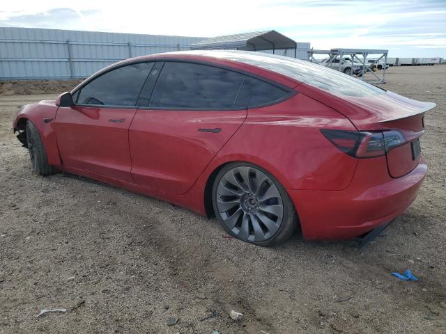 TESLA MODEL 3 2023 Красный