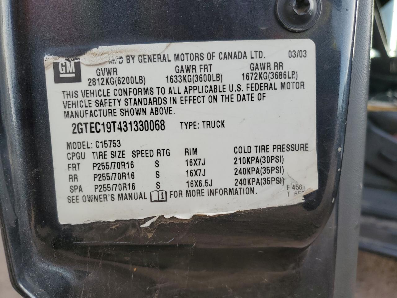 2003 GMC Sierra - Image 12