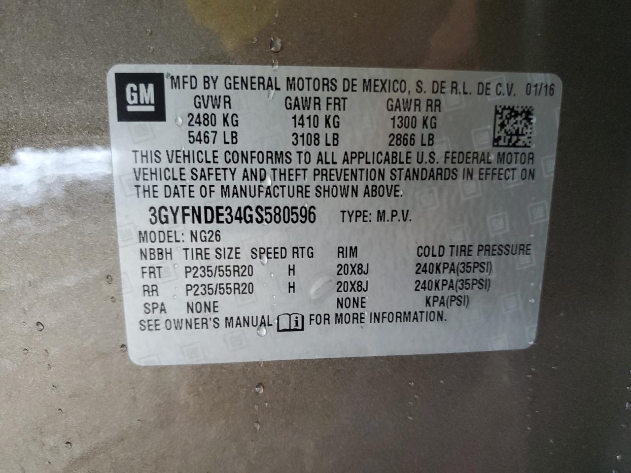 2016 Cadillac SRX - Image 13