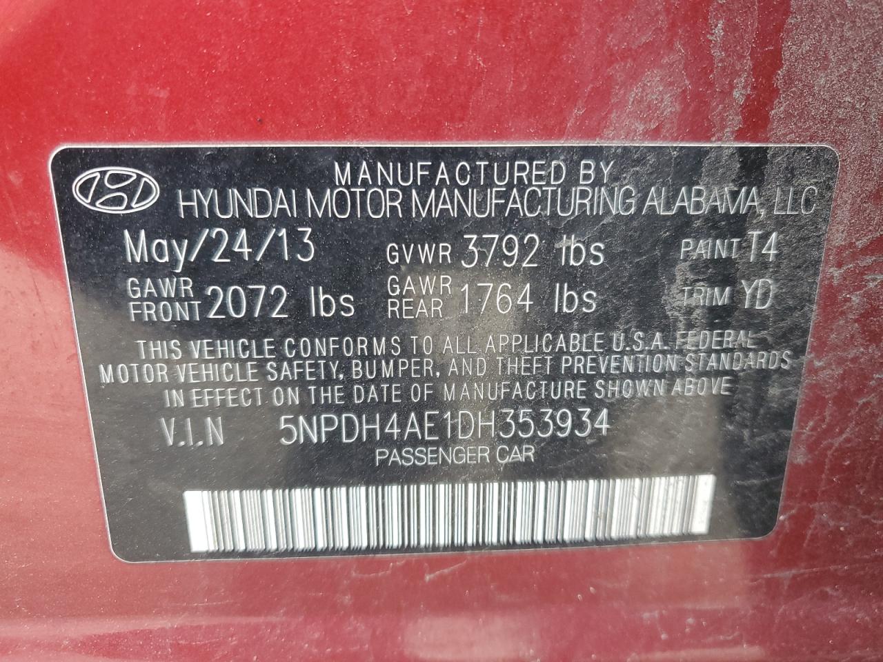 2013 Hyundai Elantra - Image 12