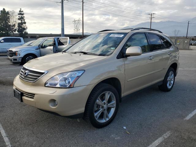 2008 Lexus Rx 400H de vânzare în Rancho Cucamonga, CA - Normal Wear