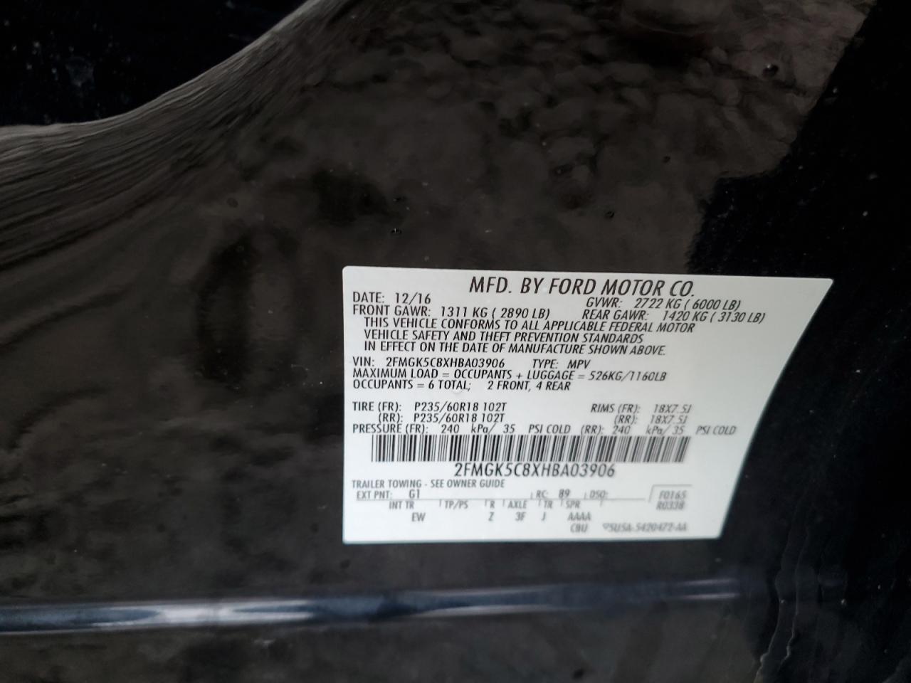 2017 Ford Flex - Image 15