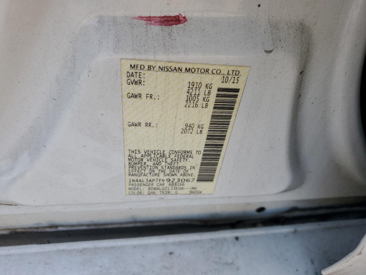 2015 Nissan Altima - Image 12