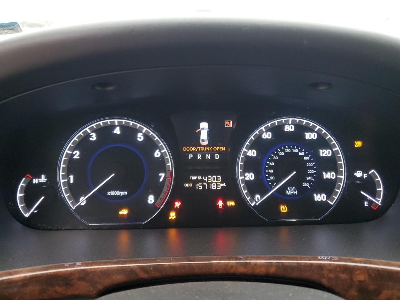 2012 Hyundai Equus Signature VIN: KMHGH4JH3CU055327 Lot: 44697385