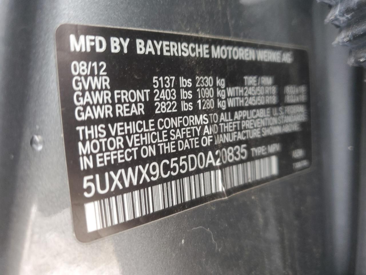 2013 BMW X3 - Image 13