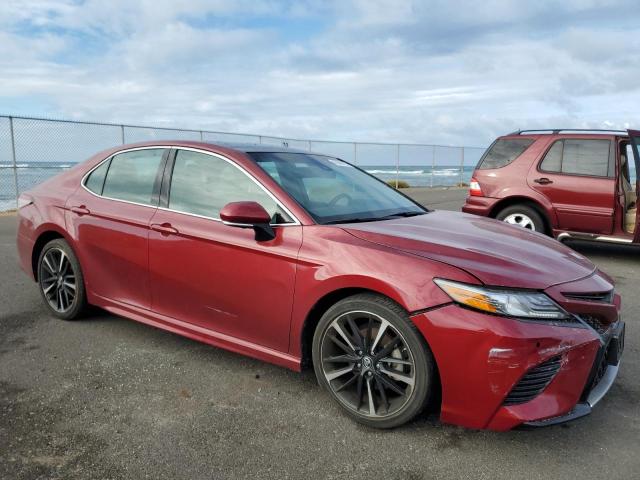  TOYOTA CAMRY 2018 Red