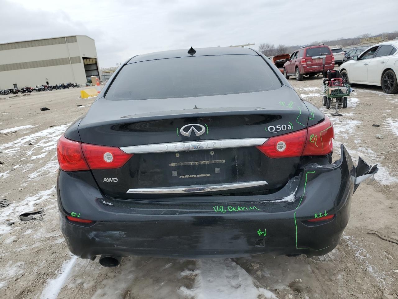 2014 Infiniti Q50 Base VIN: JN1BV7AR1EM682809 Lot: 45396365