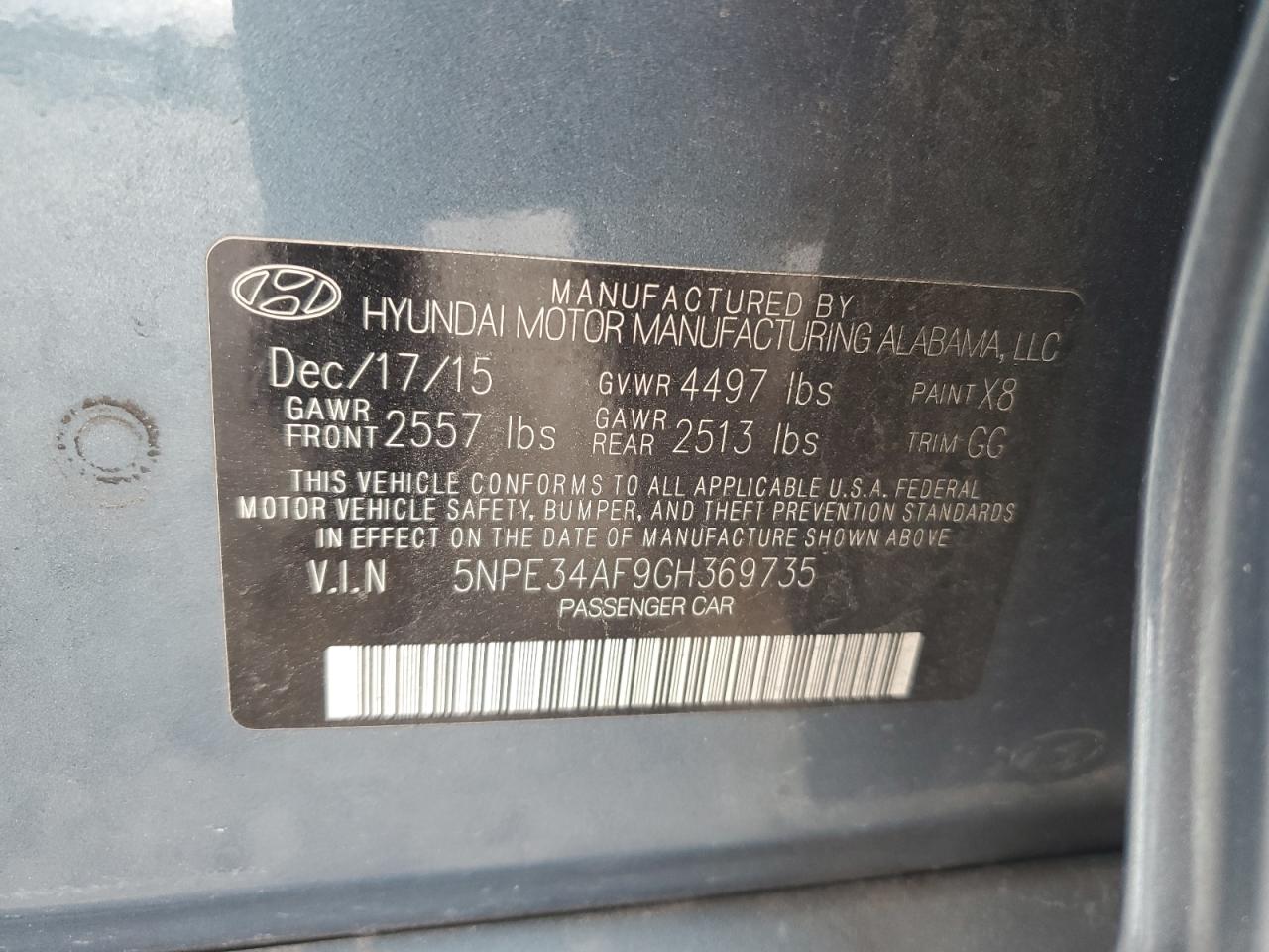 2016 Hyundai Sonata - Image 14
