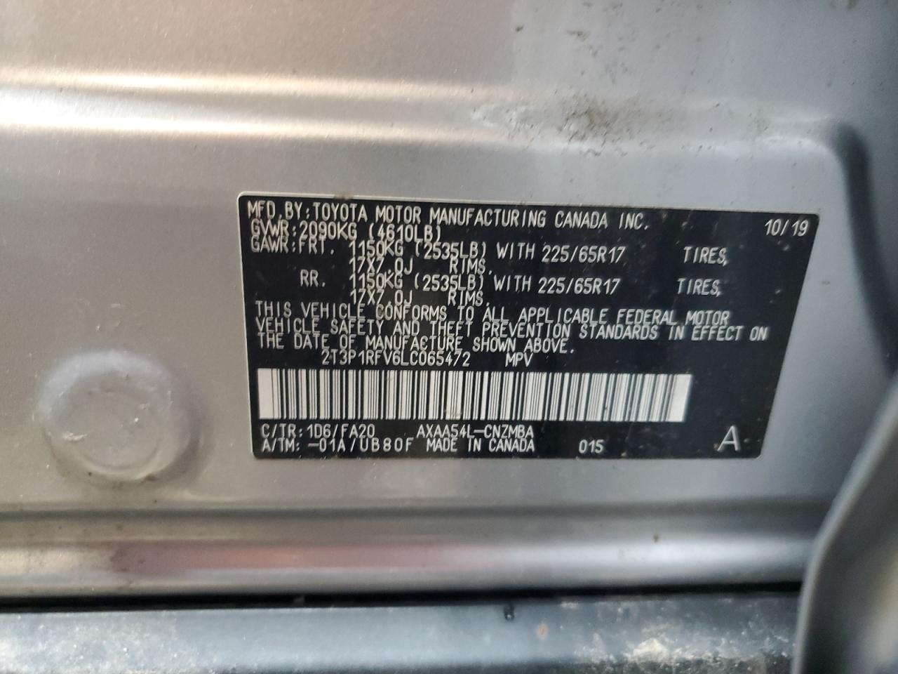 2020 Toyota RAV 4 - Image 15