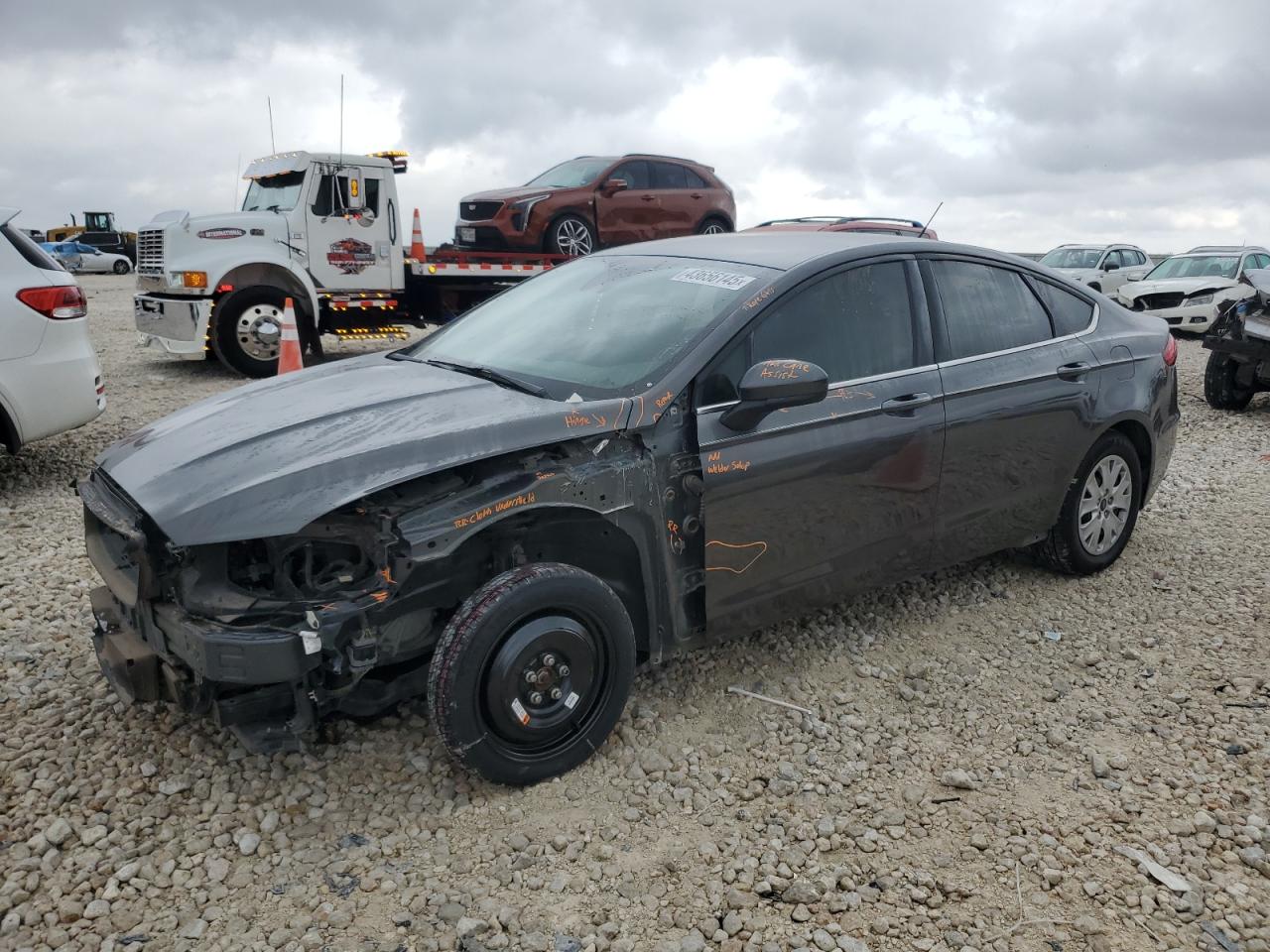 3FA6P0G73KR177059 FORD FUSION 2019