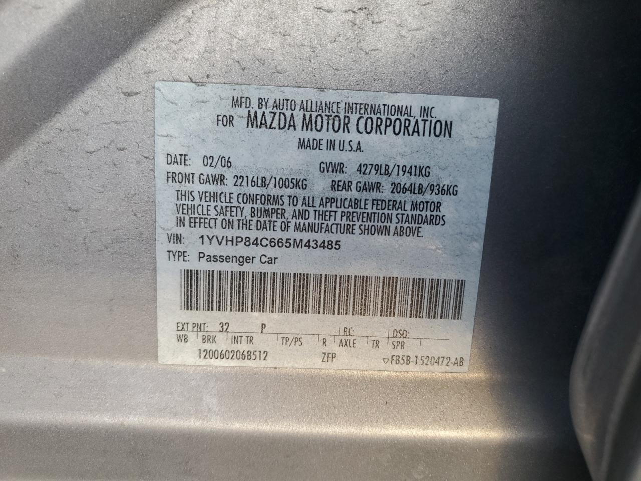 2006 Mazda 6 - Image 12