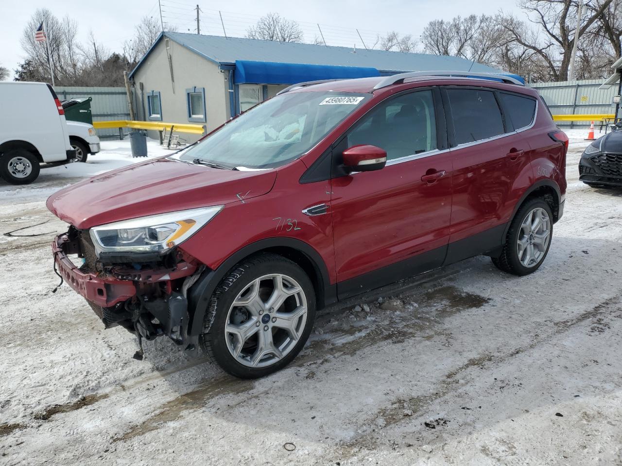 2019 Ford Escape Titanium للبيع في Wichita، KS - Front End
