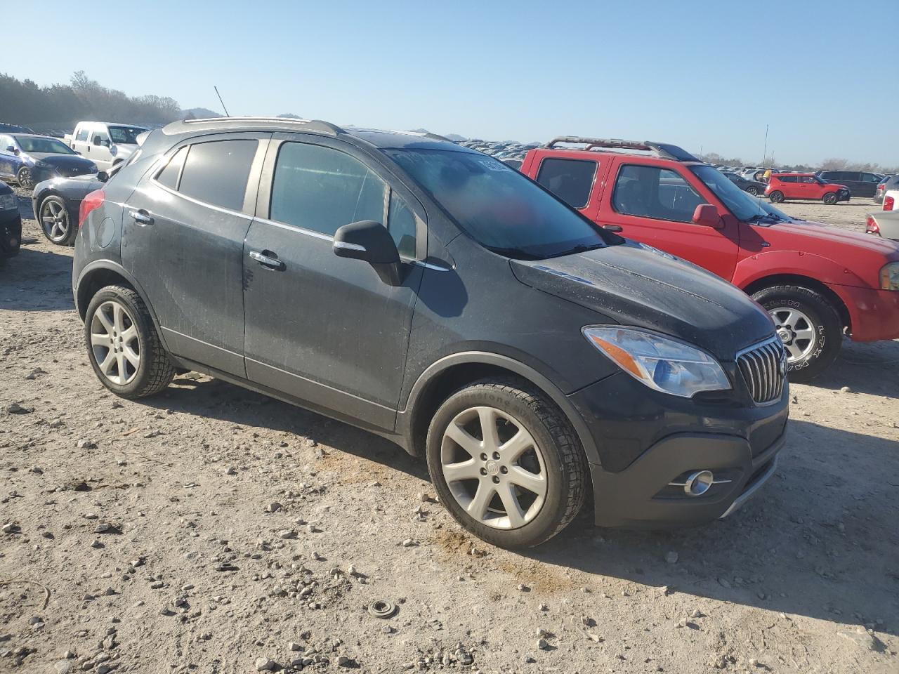 2015 BUICK ENCORE with REAR END damage, VIN KL4CJGSB9FB255075