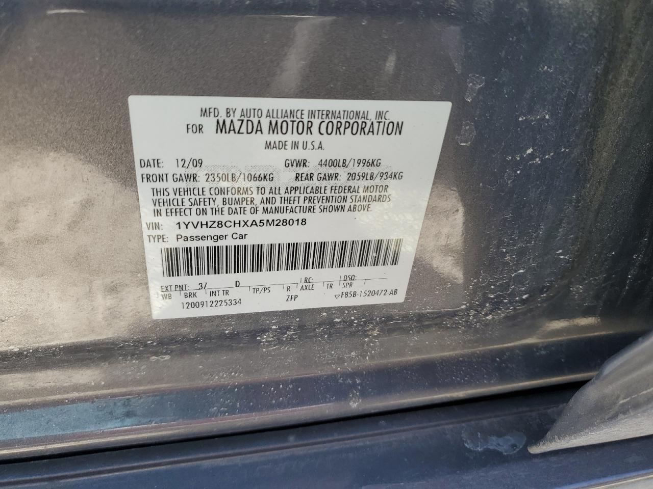 2010 Mazda 6 - Image 12