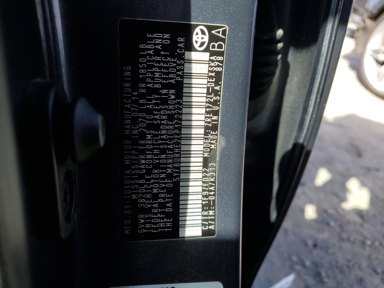 2014 Toyota Corolla - Image 12