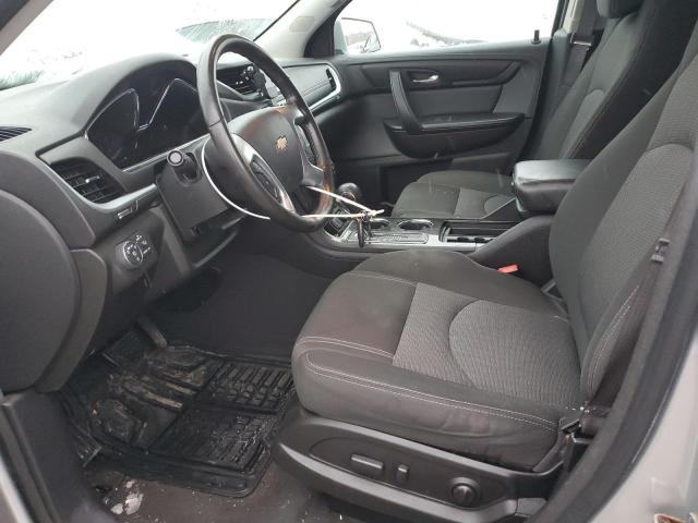  CHEVROLET TRAVERSE 2015 Srebrny