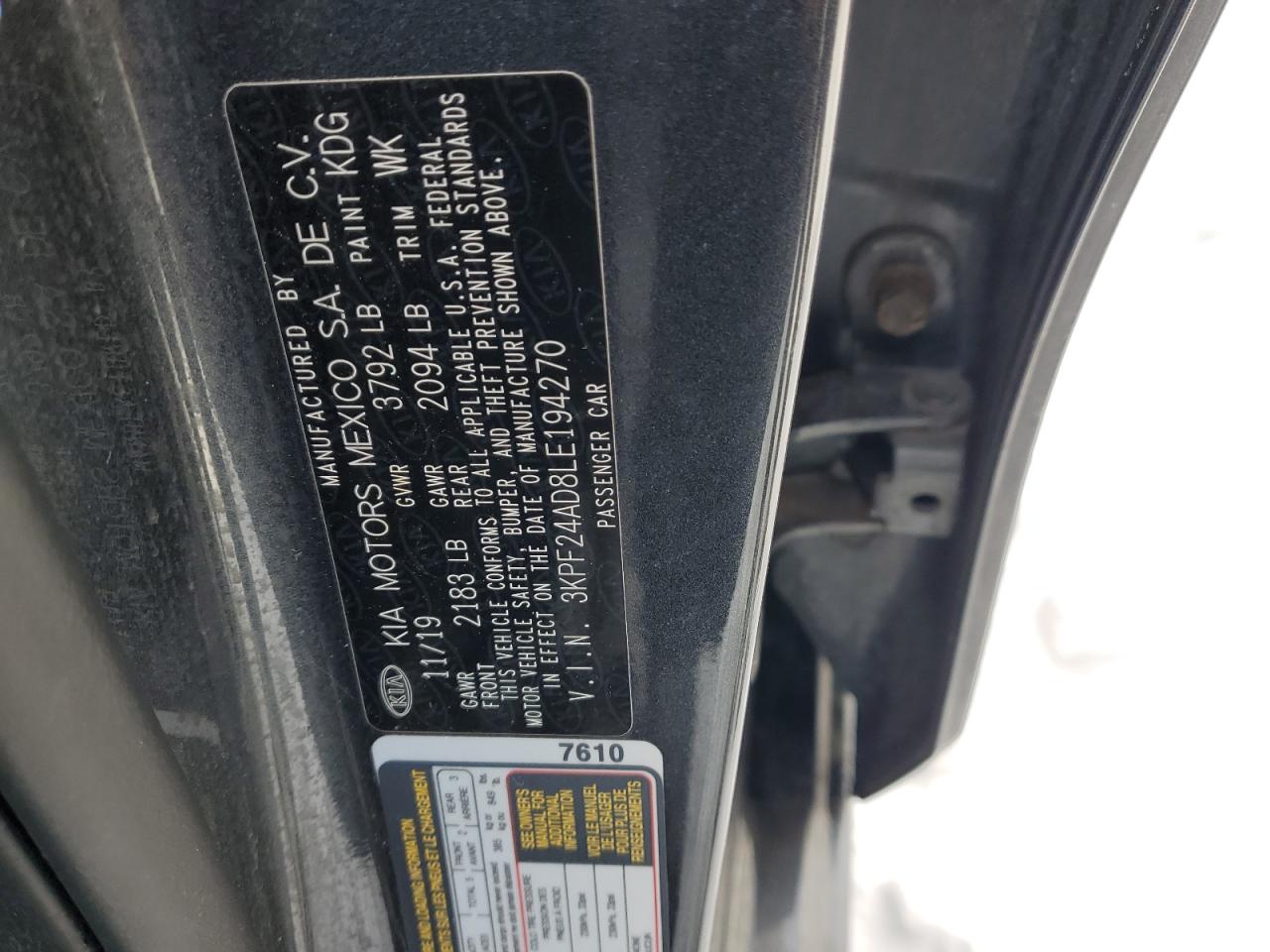 2020 Kia Forte - Image 12