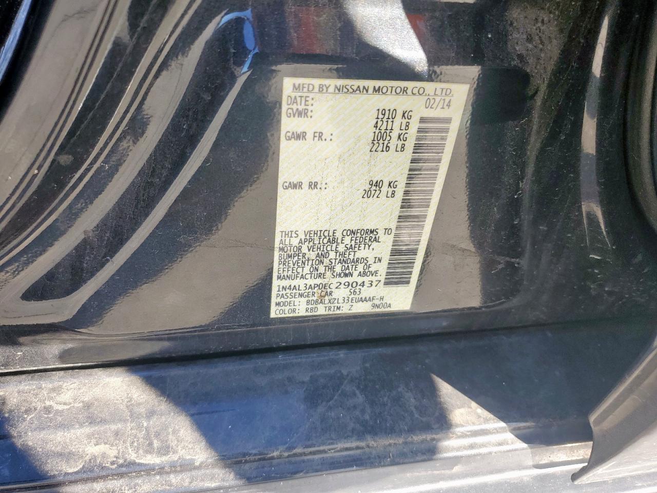 2014 Nissan Altima - Image 14