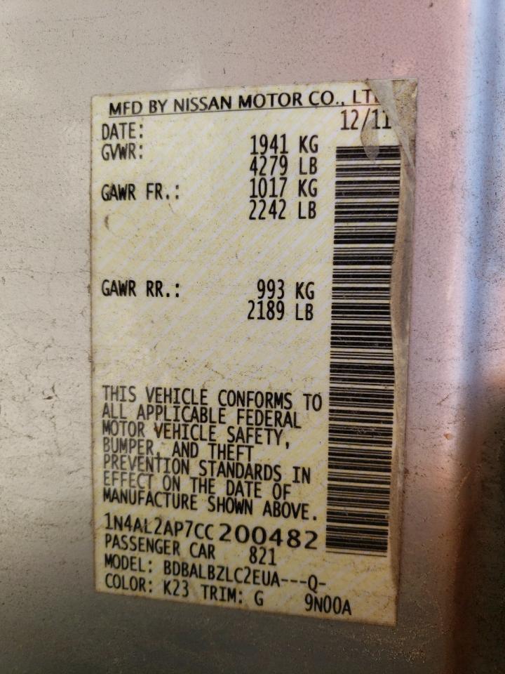 2012 Nissan Altima - Image 12