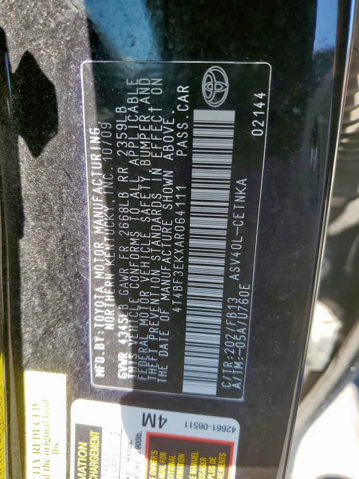 2010 Toyota Camry - Image 12
