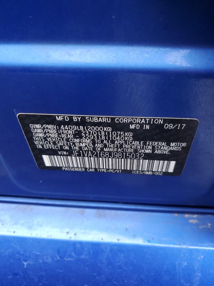 2018 Subaru WRX - Image 12