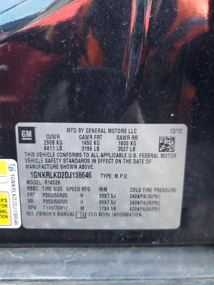 2013 Chevrolet Traverse - Image 14