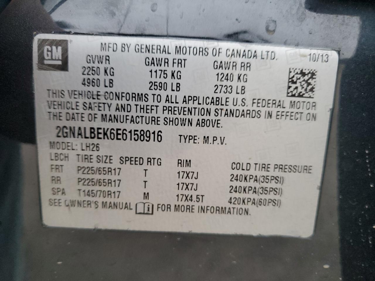 2014 Chevrolet Equinox - Image 12