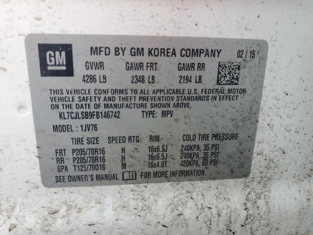 2015 Chevrolet Trax - Image 14