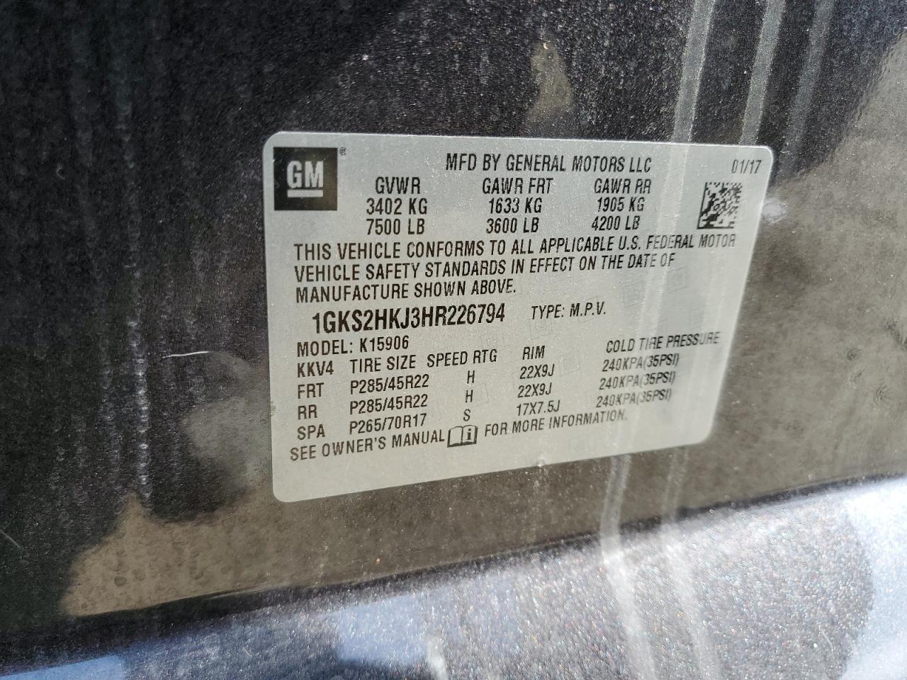 2017 GMC Yukon - Image 13