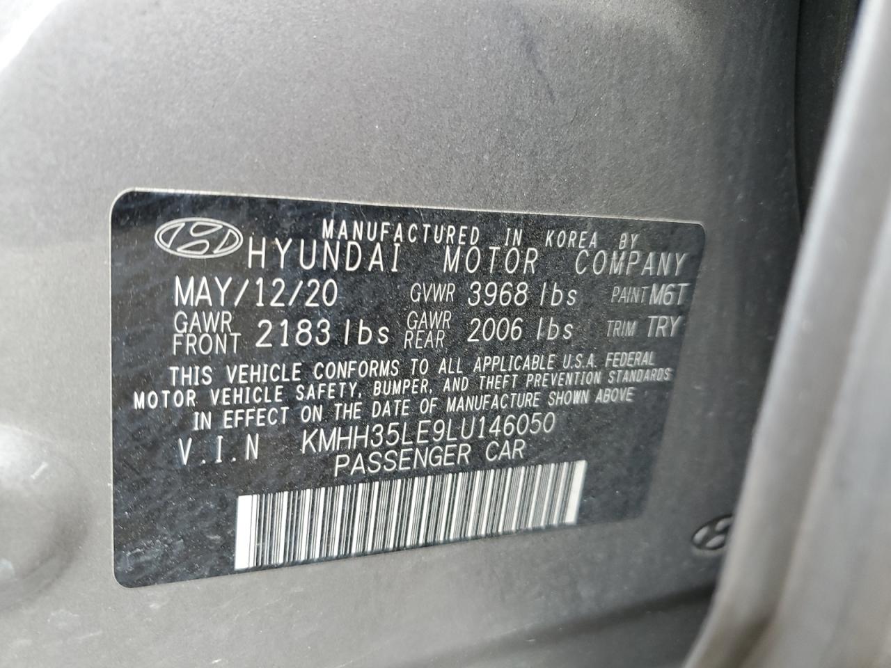 2020 Hyundai Elantra - Image 12