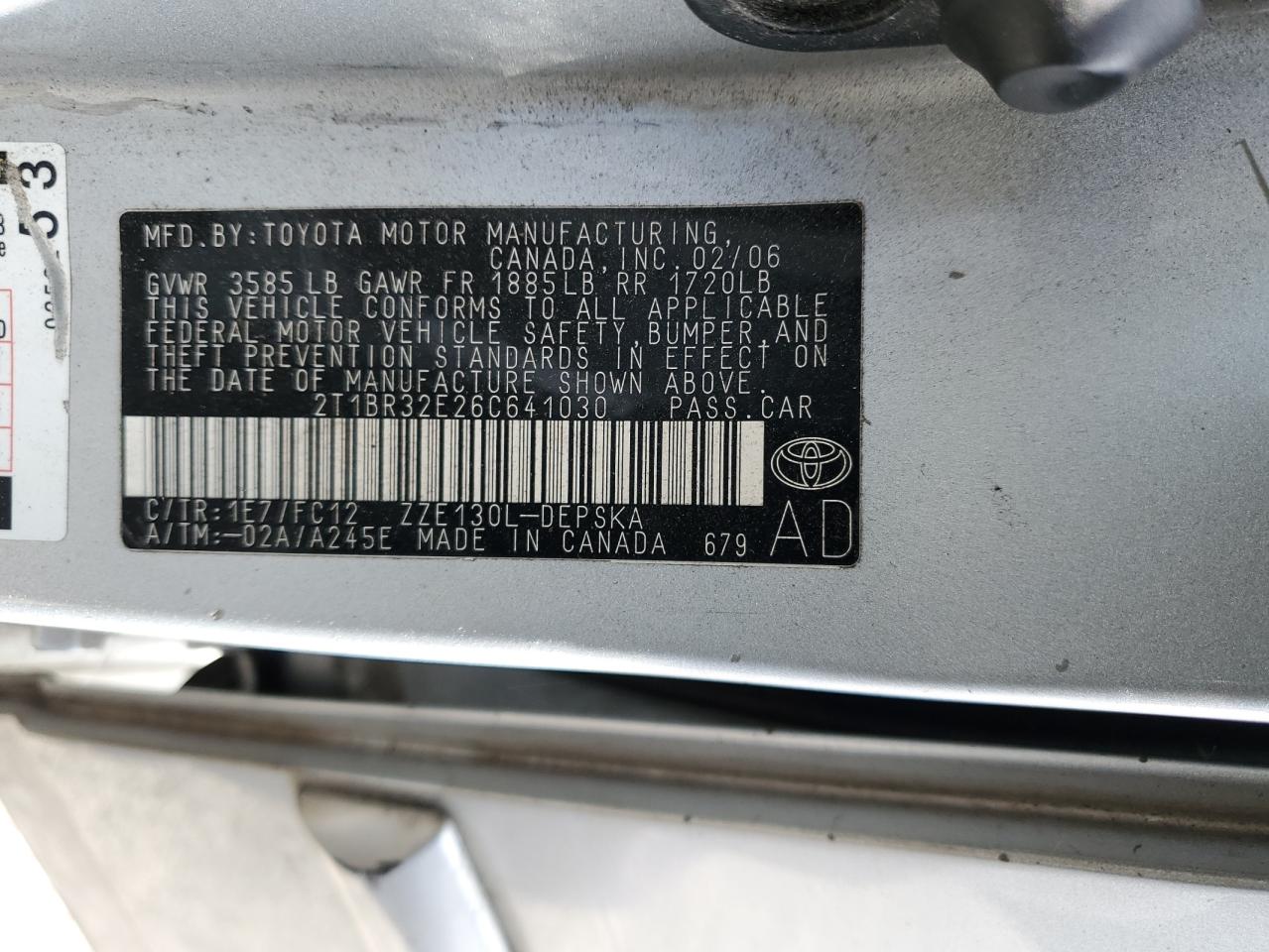 2006 Toyota Corolla - Image 12