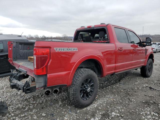  FORD F250 2022 Красный