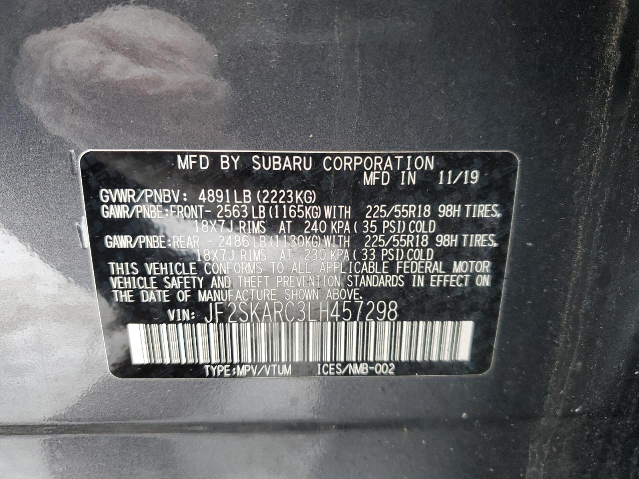 2020 Subaru Forester - Image 14