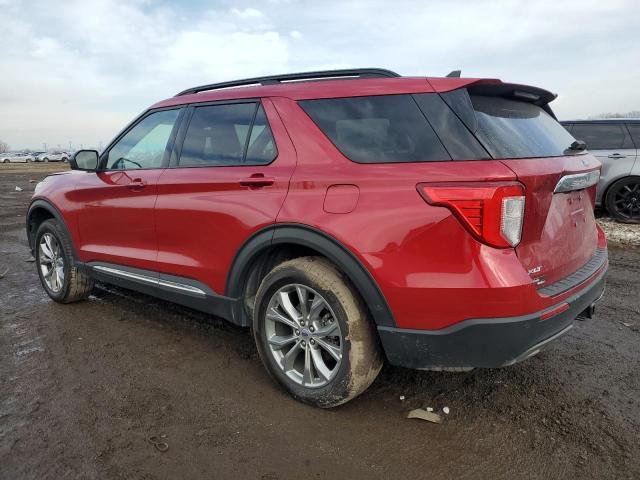  FORD EXPLORER 2021 Czerwony