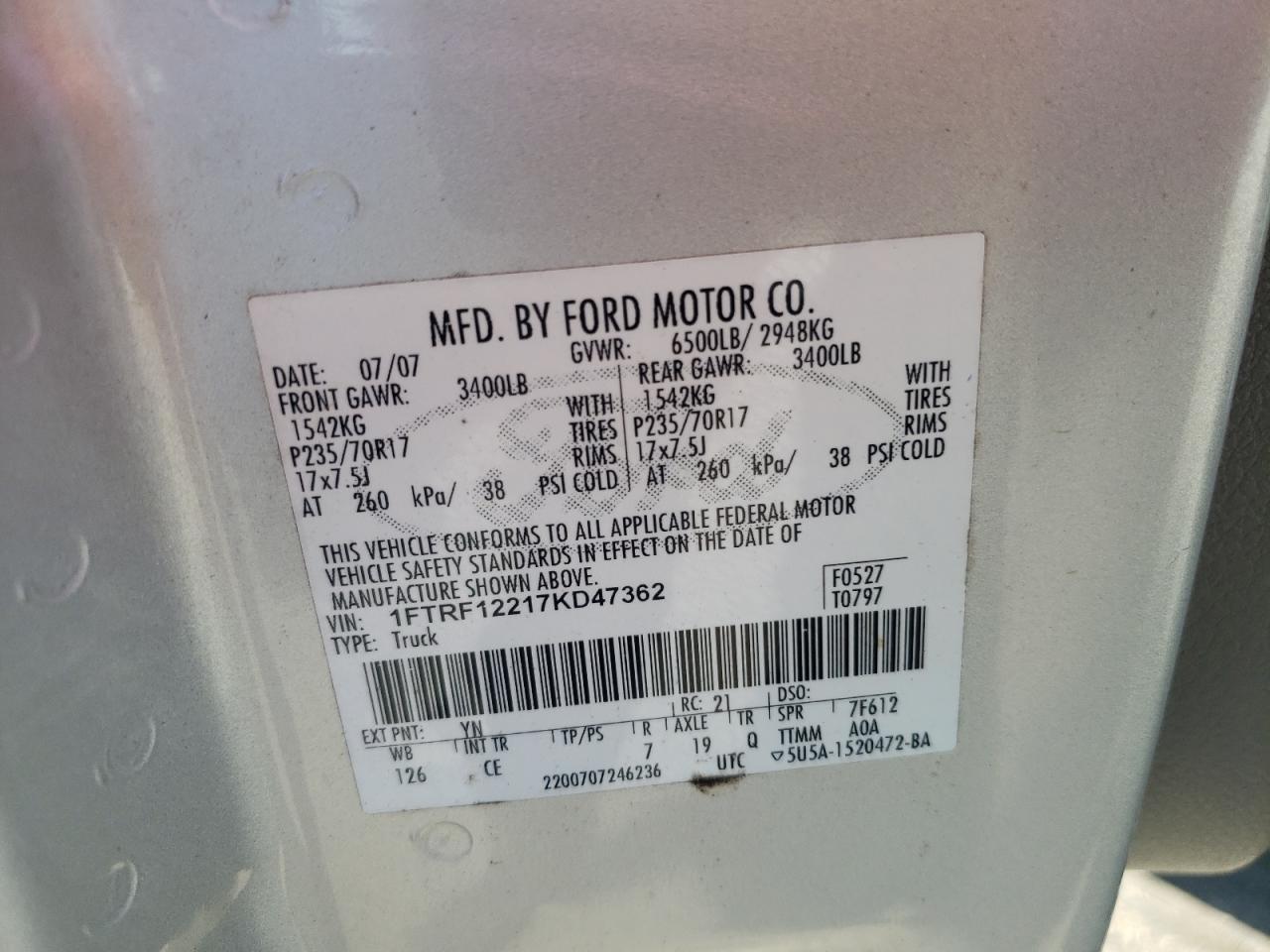 2007 Ford F-150 - Image 14