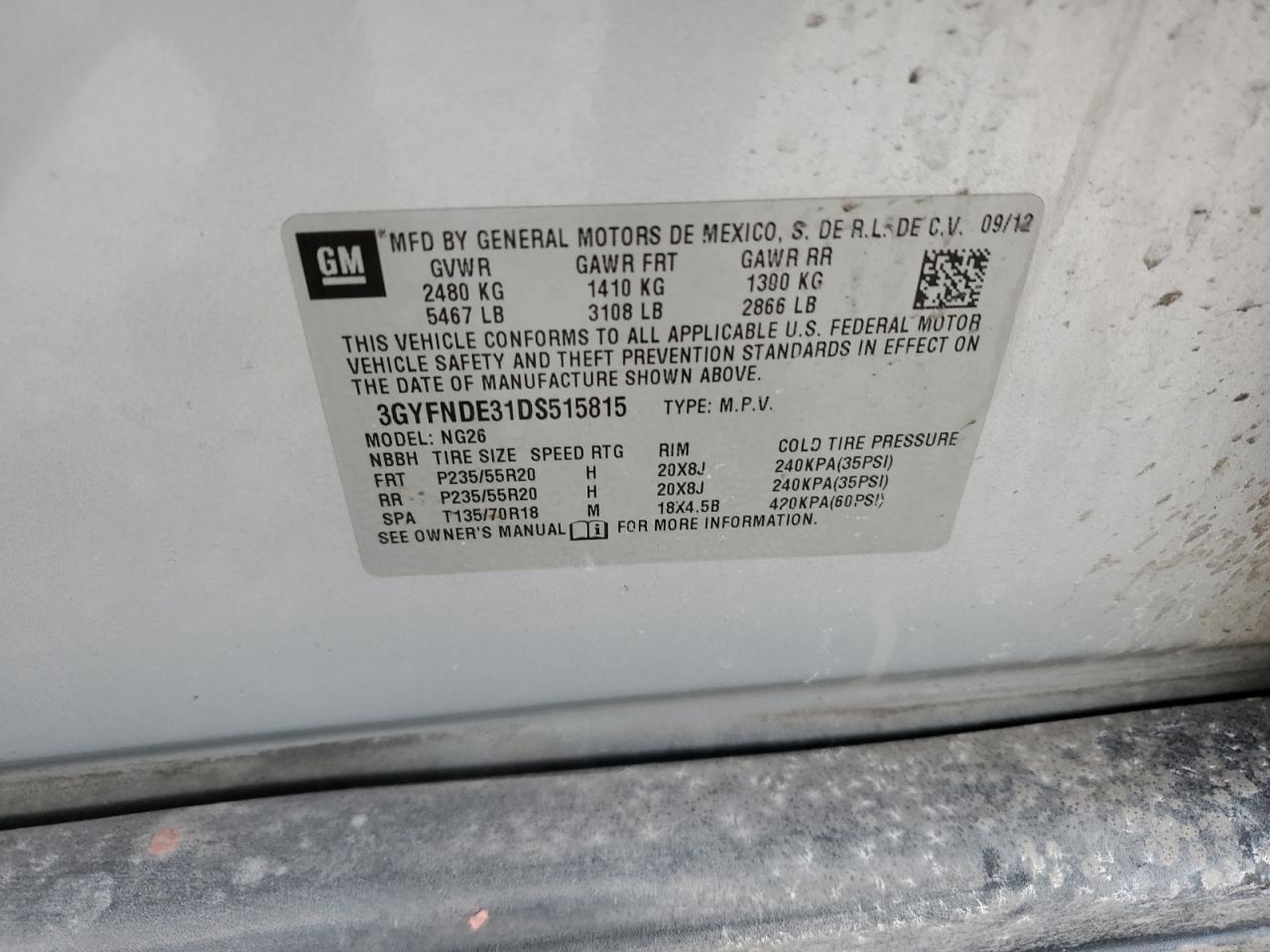 2013 Cadillac SRX - Image 13