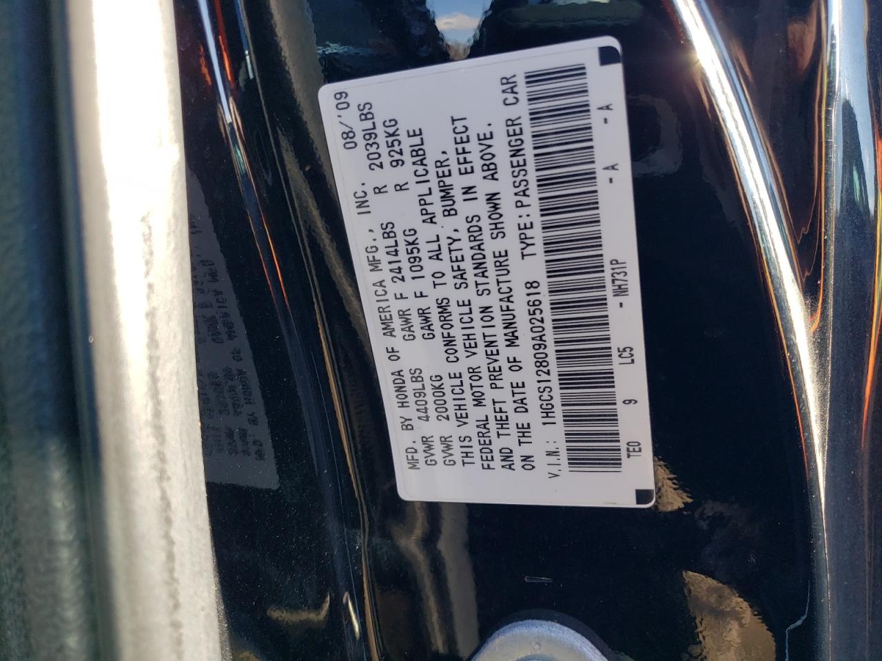 2009 Honda Accord - Image 13