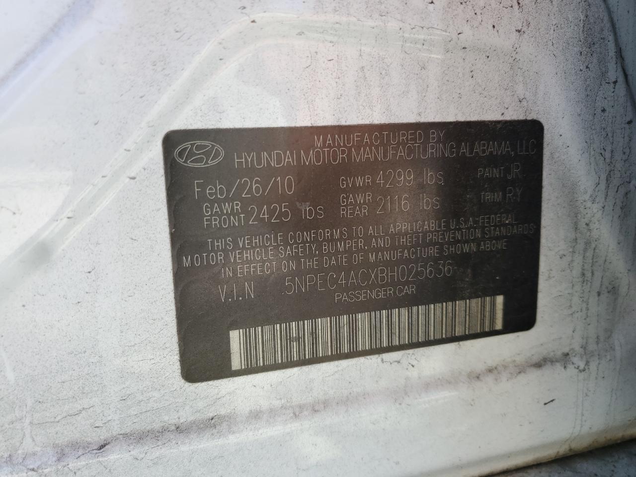 2011 Hyundai Sonata - Image 15